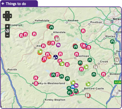 Discover more in Teesdale ... with the interactive map