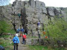 Climbing with the Weardale Adventure Centre team © Weardale Adventure Centre Climbing with the Weardale Adventure Centre team © Weardale Adventure Centre