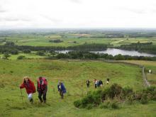 Walkers above Castle Carrock reservoir © NPAP/Elizabeth Pickett Walkers above Castle Carrock reservoir © NPAP/Elizabeth Pickett