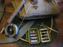 Fly fishing tackle © NPAP/Simon Wilson Fly fishing tackle © NPAP/Simon Wilson